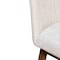 Armen Living Amalie Swivel Counter Stool in Brown Oak Wood Finish with Beige Fabric 840254332072 - alternate 3